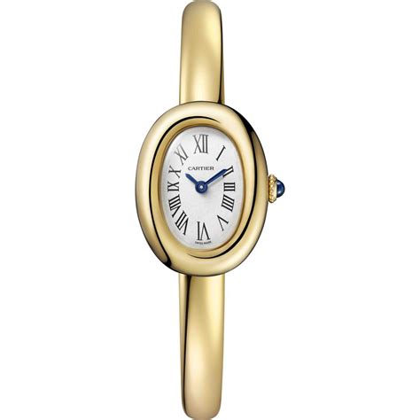 bangle watch cartier|cartier baignoire watches.